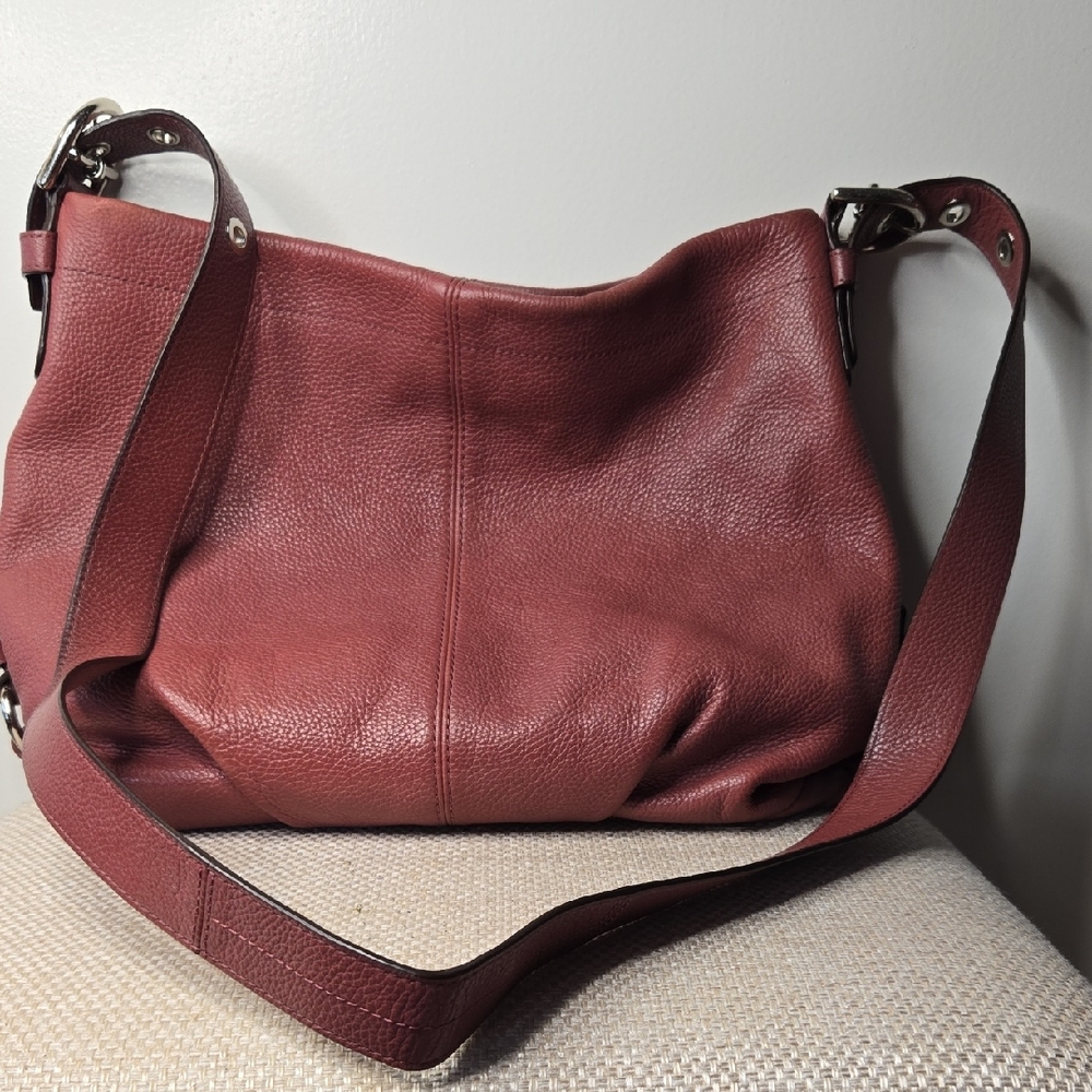 Coach Dusty Pink Two Way Hobo Bag